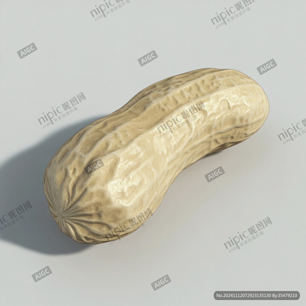 寫實花生