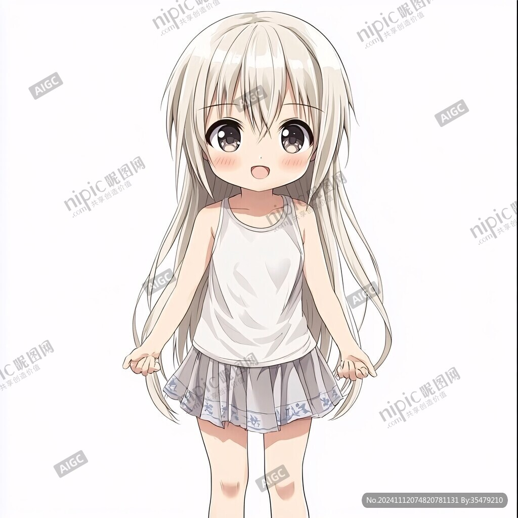 q版動漫小女孩