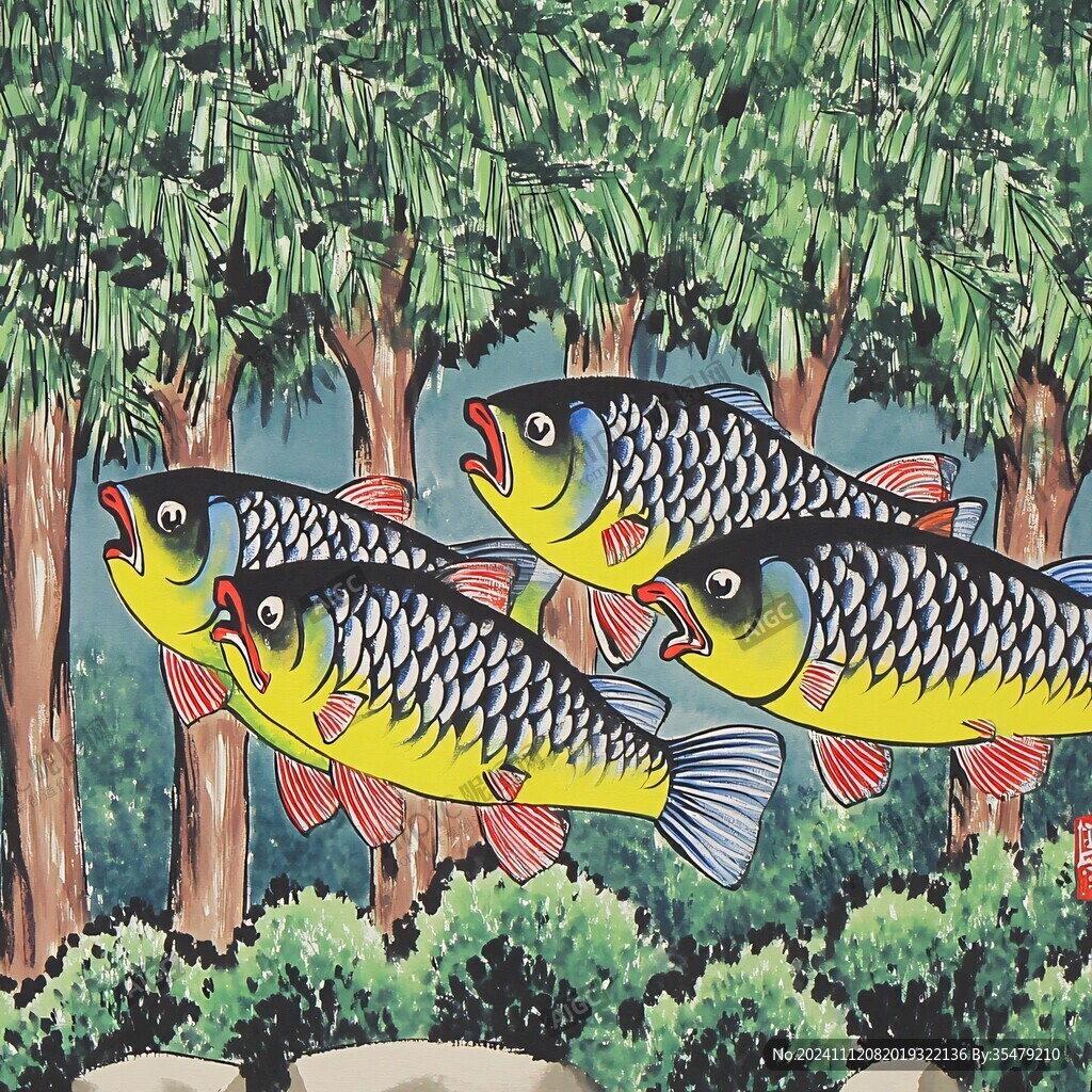 四魚聚財