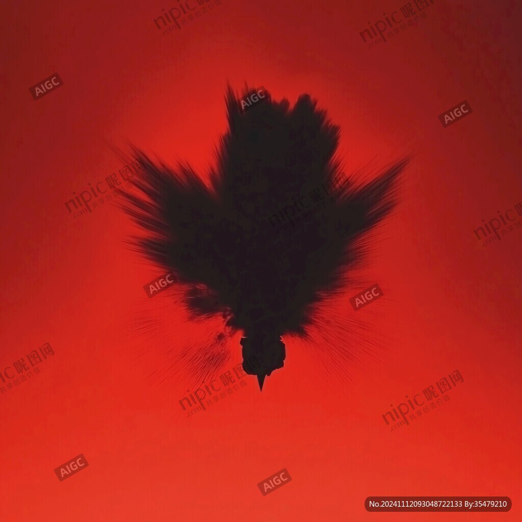火紅色壁紙