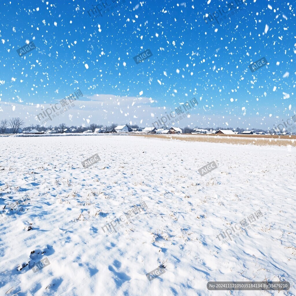 雪野雪地