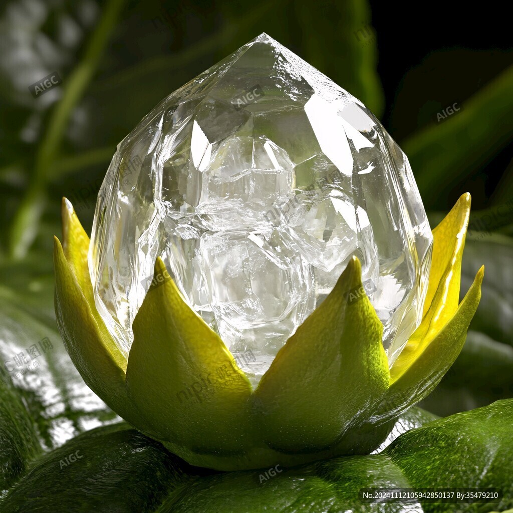古代水晶蓮花