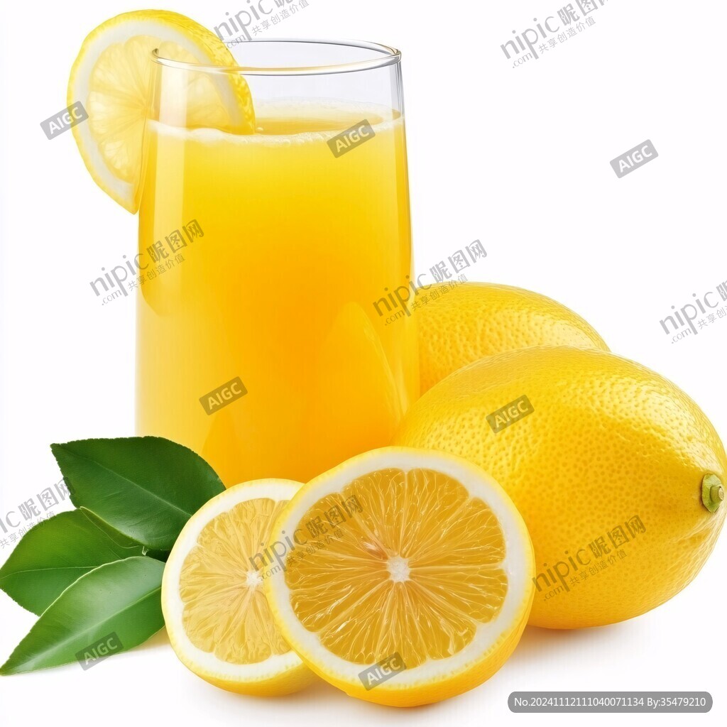 檸檬飲料貼圖