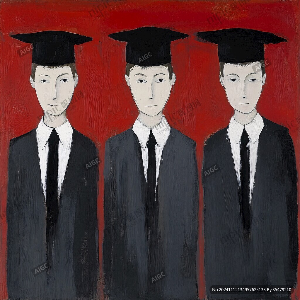 畢業照插畫