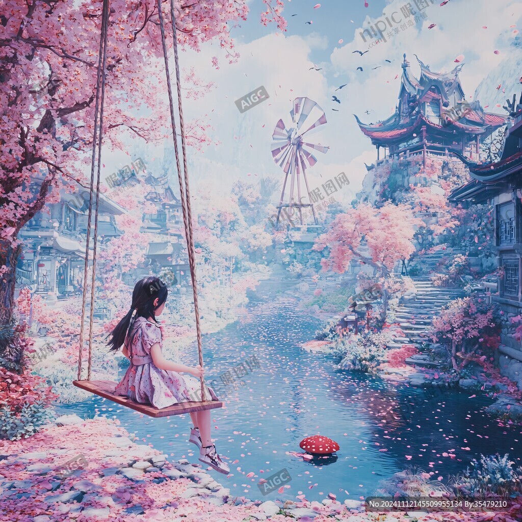夢幻風(fēng)景女孩