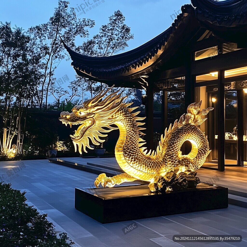 別墅會所廣場神獸雕塑