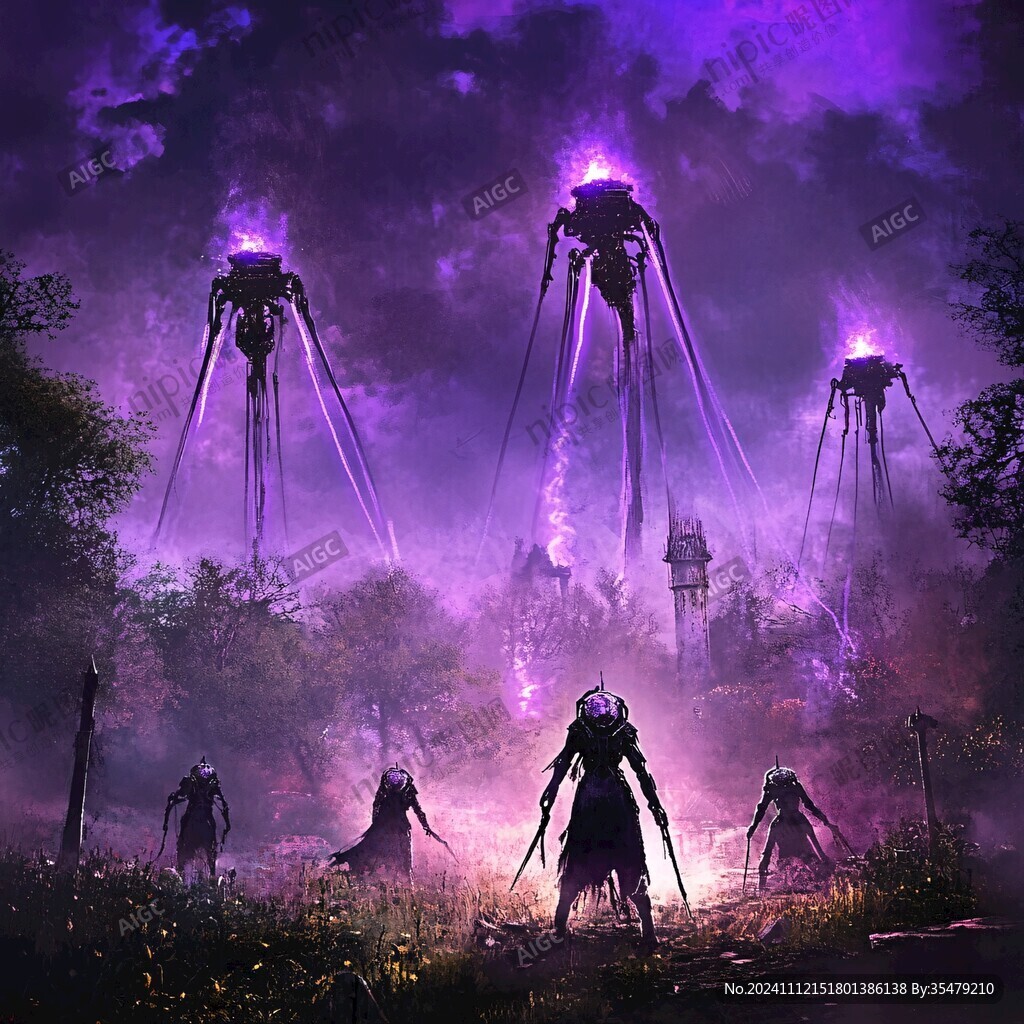 阿凡達場景科幻雕塑