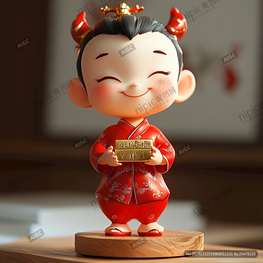 福娃擺件