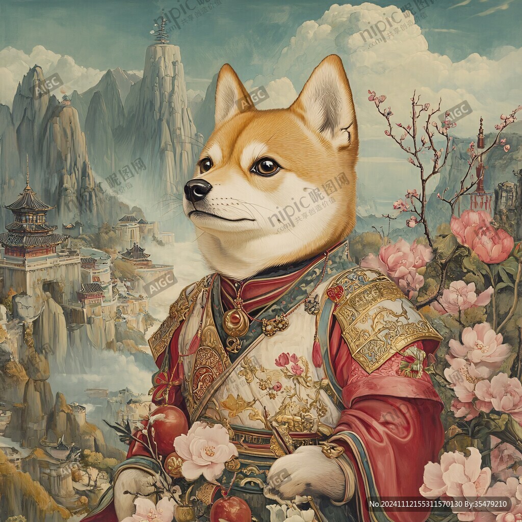 國潮中華田園犬