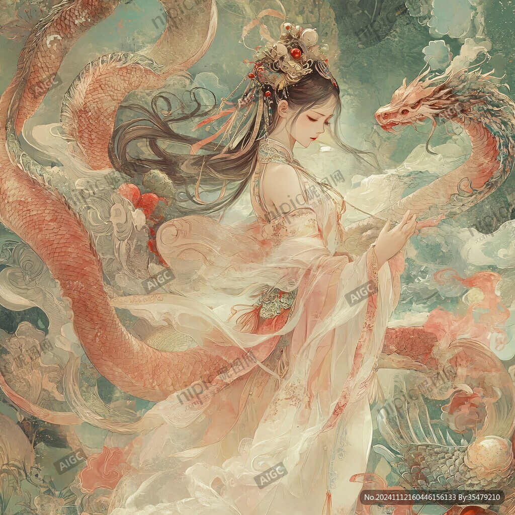古風龍女ip