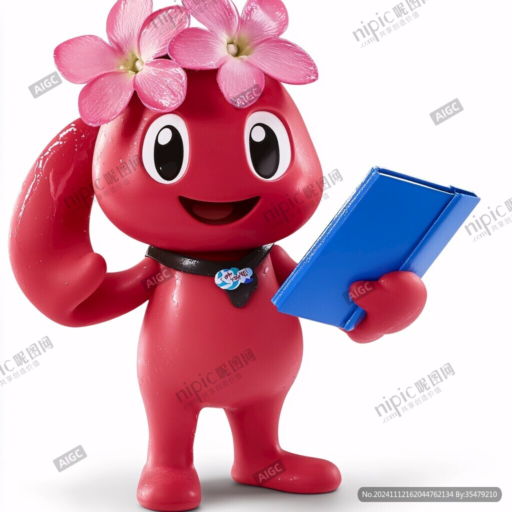 桃花吉祥物