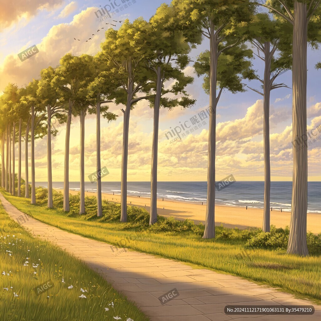 海邊林蔭路