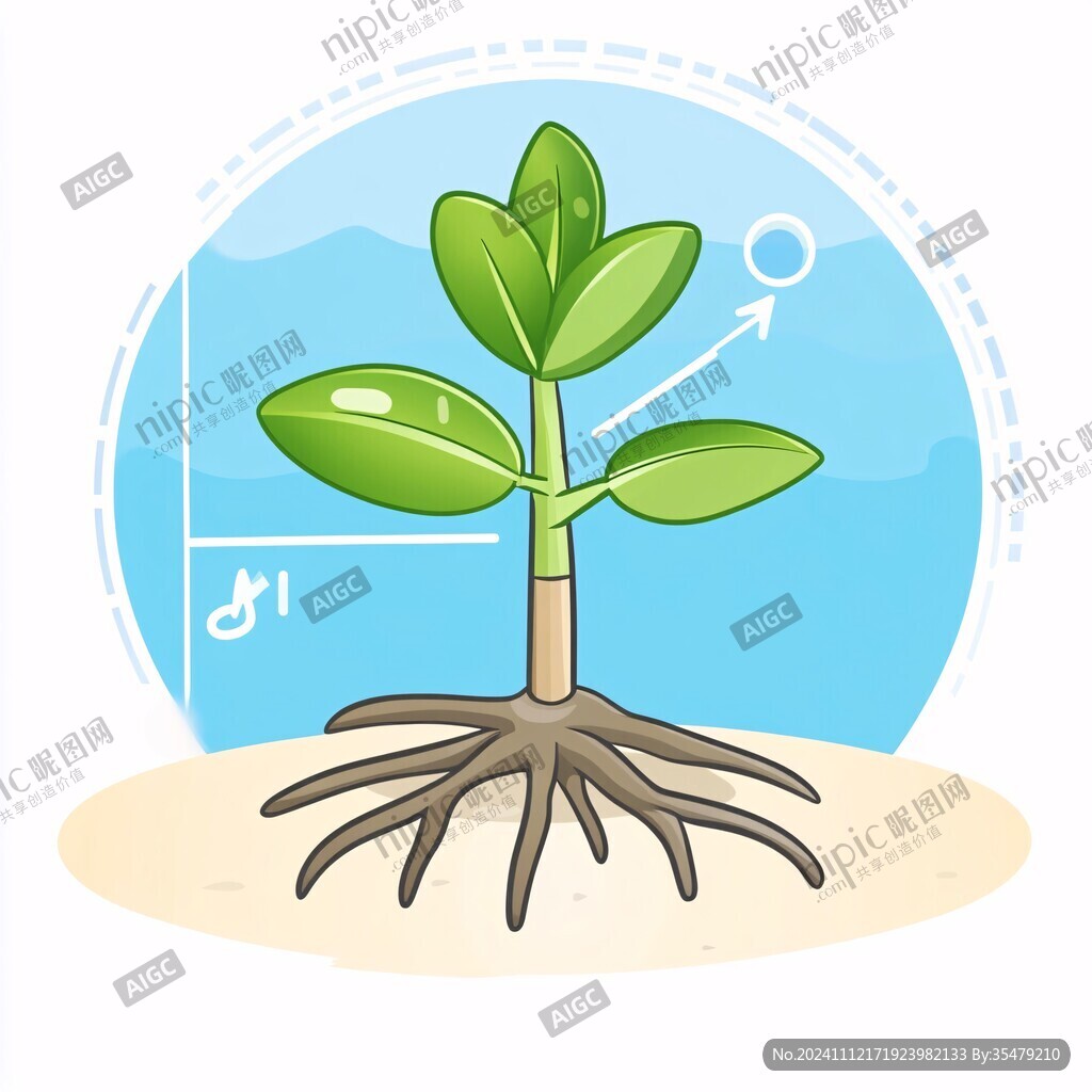 植物生長解剖圖