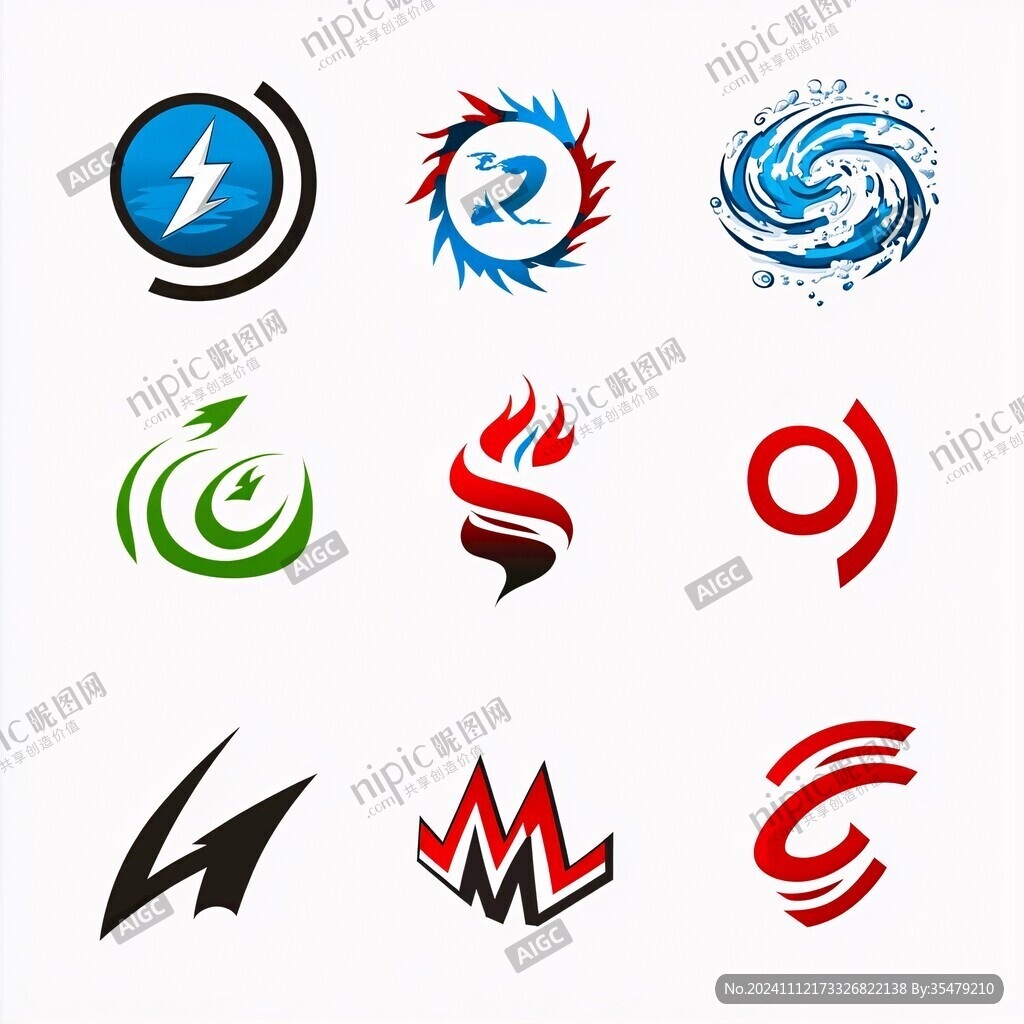 風火輪logo設計