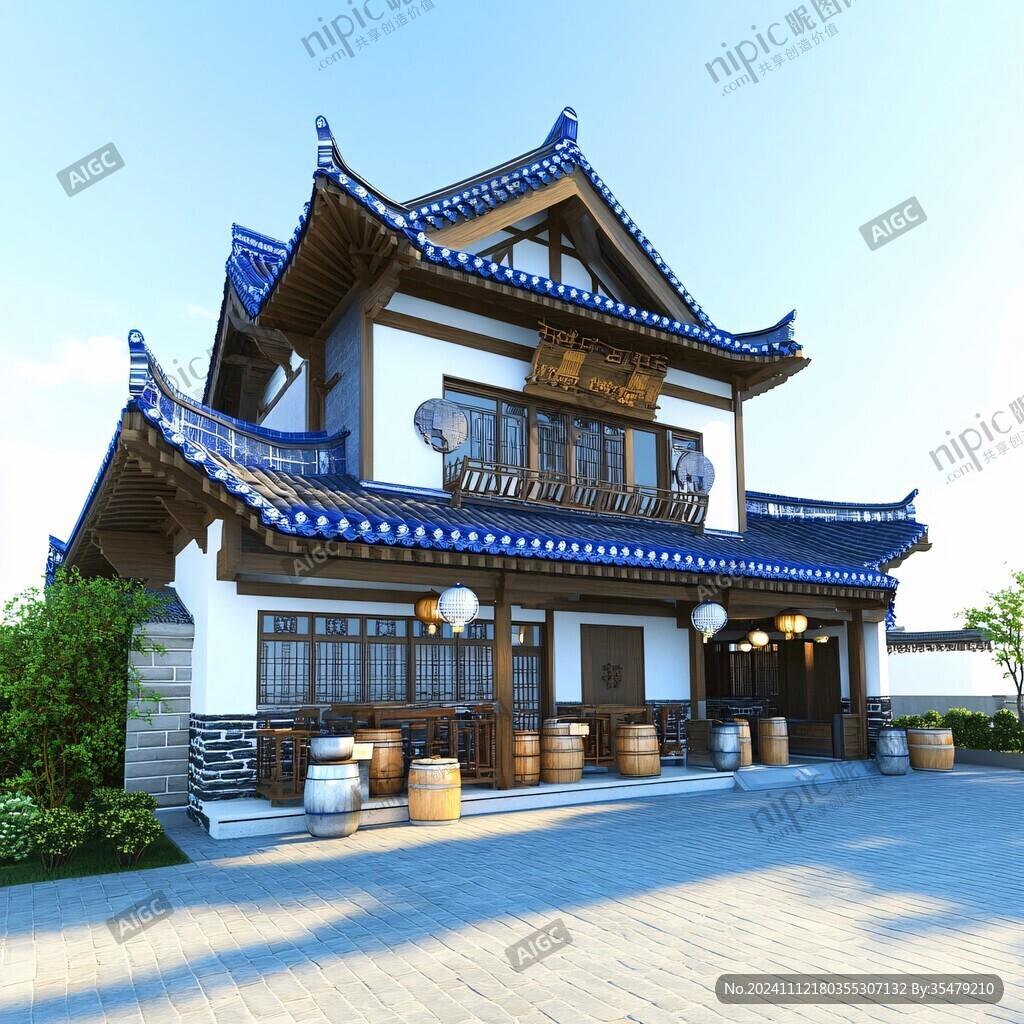 中式日風古典建筑