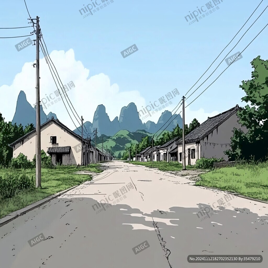 漫畫風(fēng)景