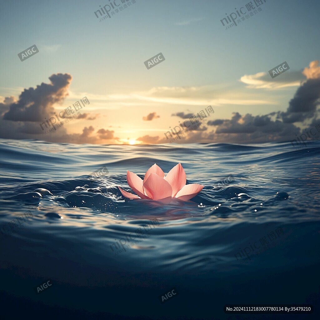 心靜如水背景