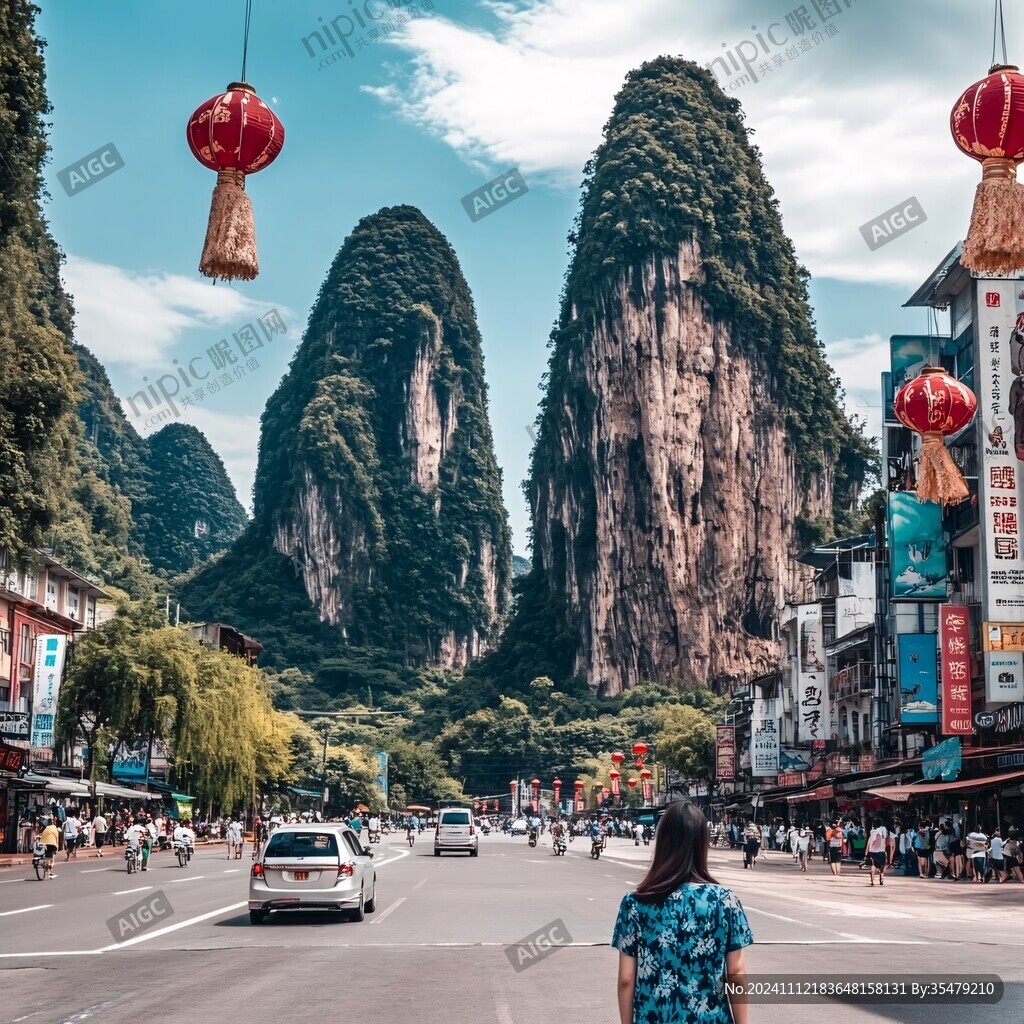興坪街景