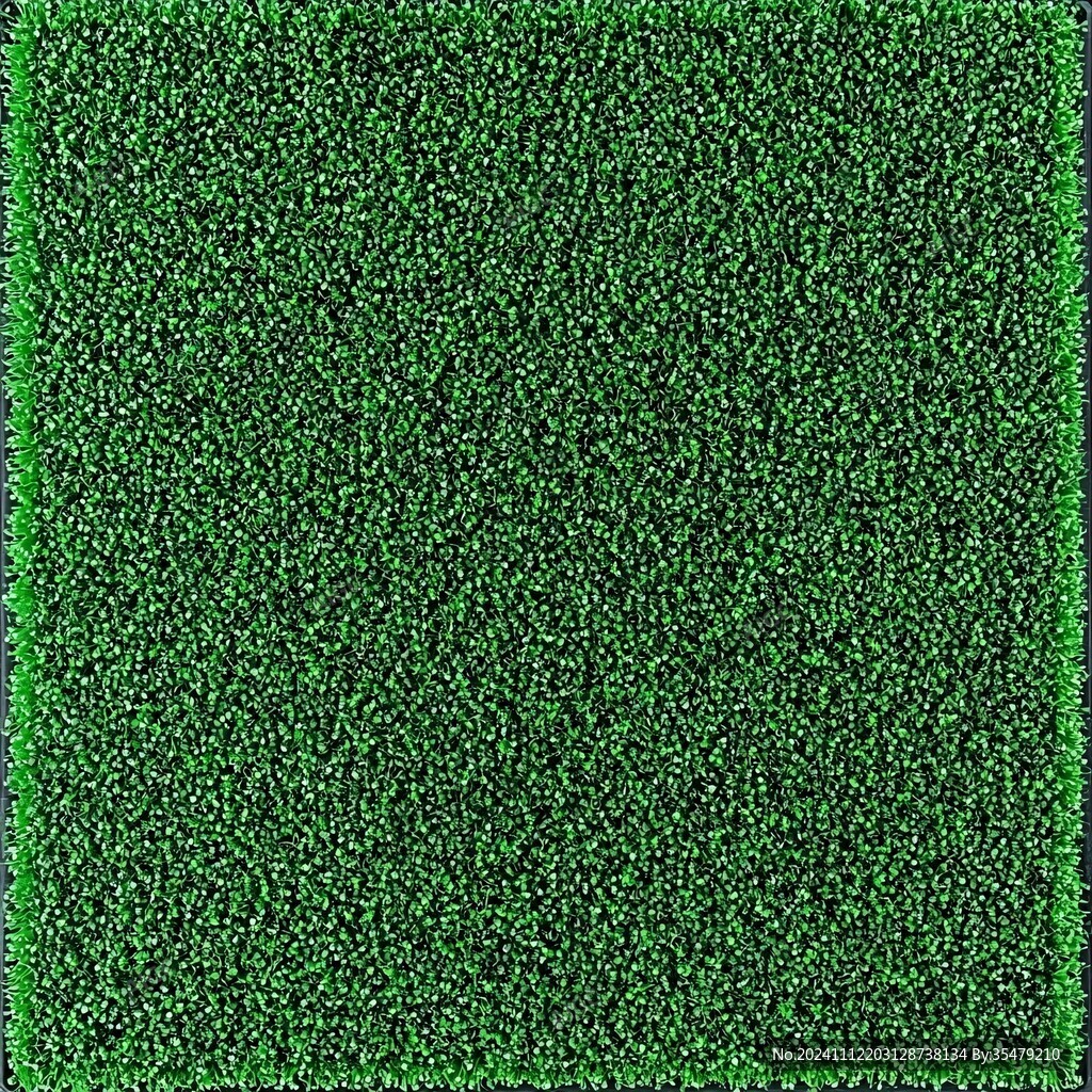 綠色方毯