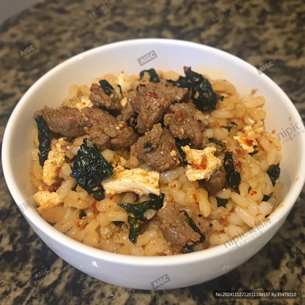 辣牛肉泡飯