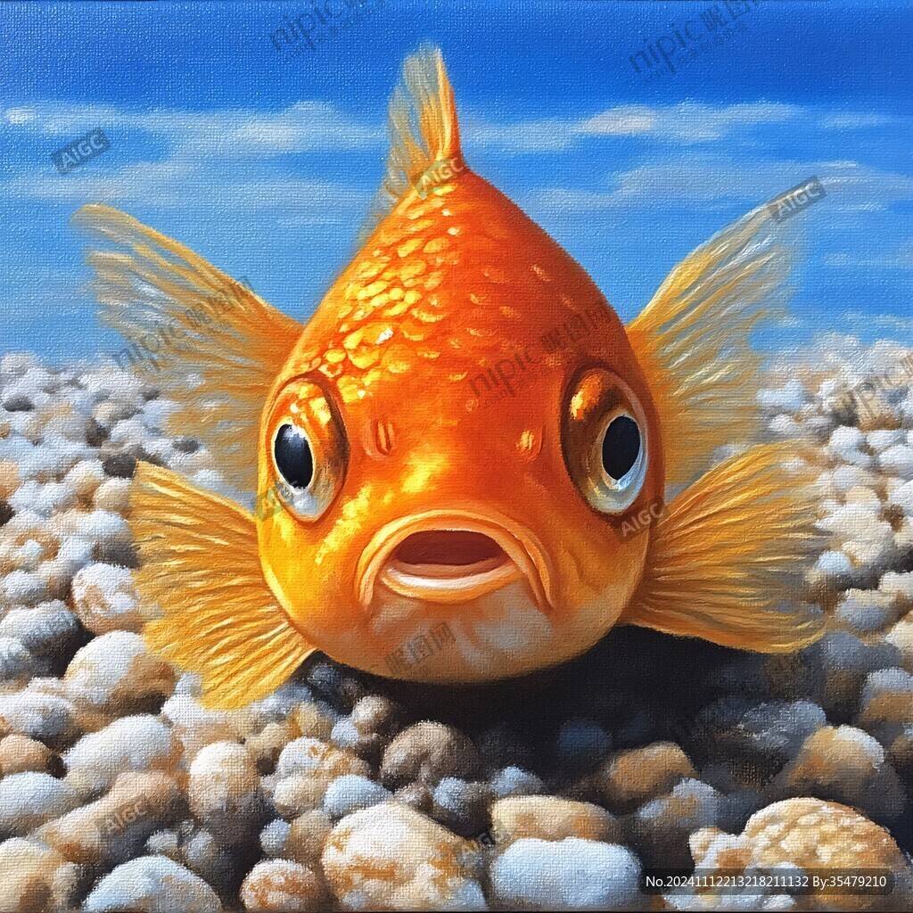 魚類3d畫