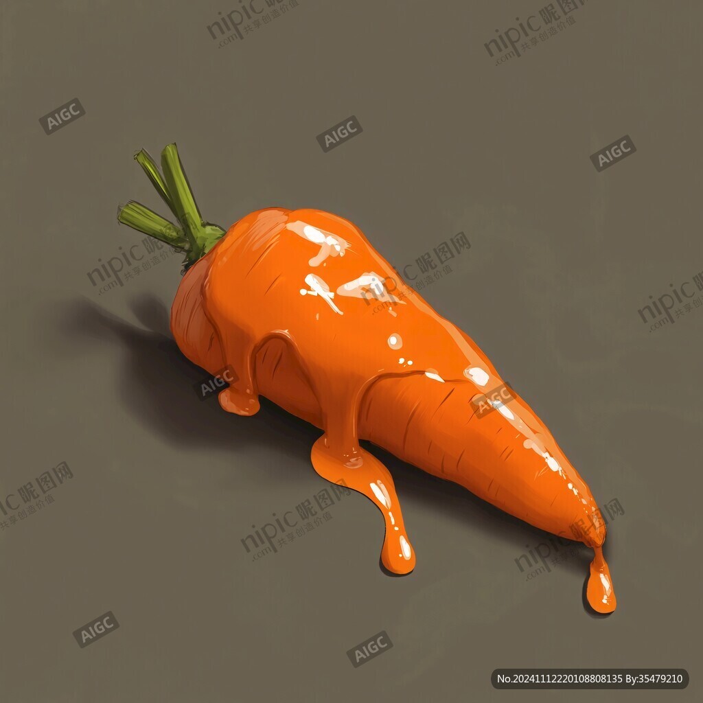 胡蘿卜插畫