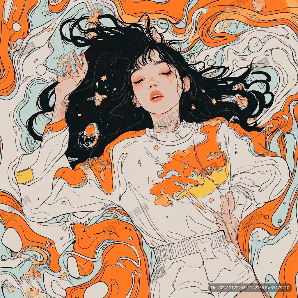 網(wǎng)紅潮流插畫