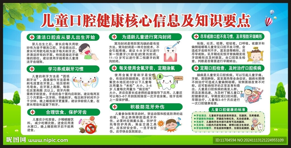 全國(guó)愛(ài)牙日宣傳欄