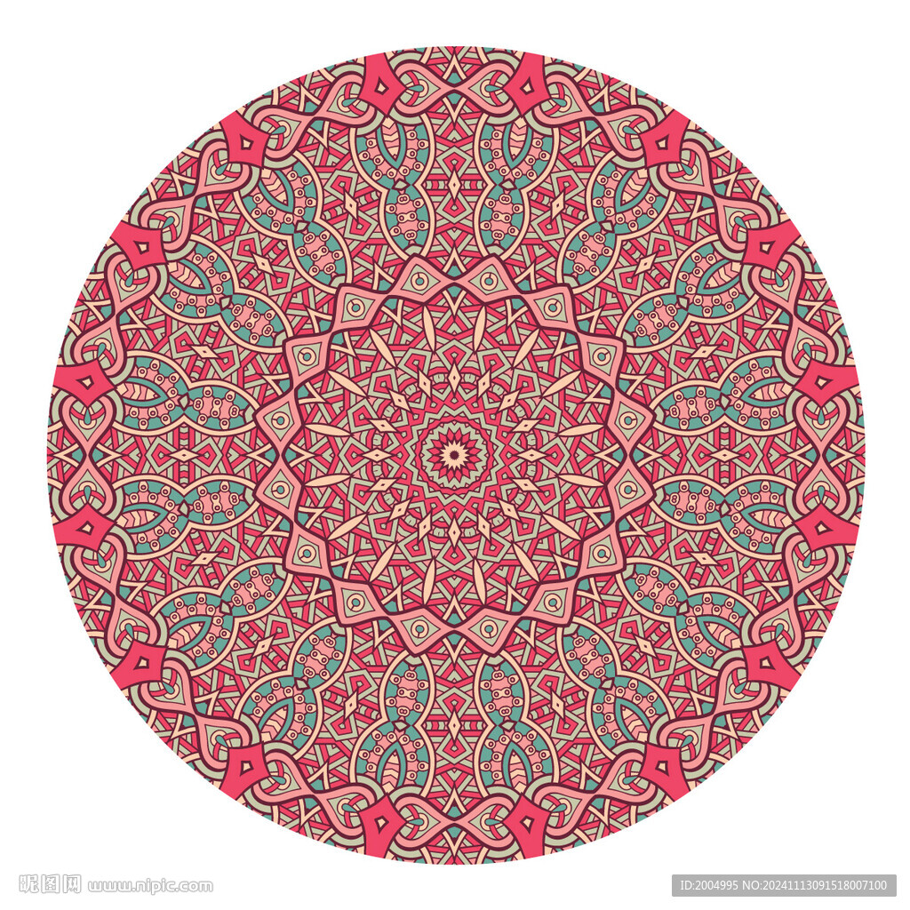 古典裝飾花紋矢量背景圖