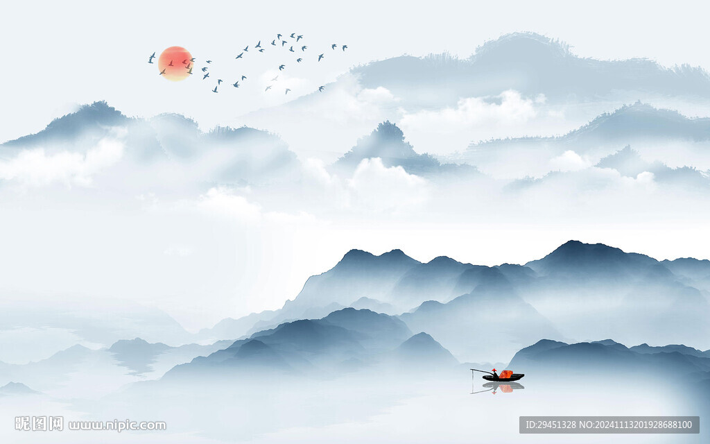 高檔 高清現(xiàn)代山水 TIF分層