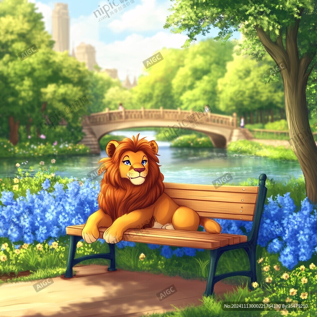 獅子上板凳