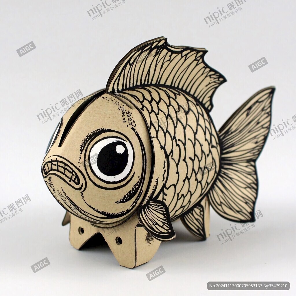 小魚公仔玩偶設(shè)計(jì)