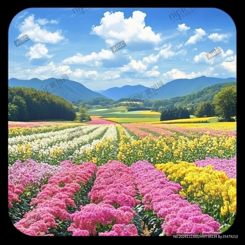 唯美花海風(fēng)景