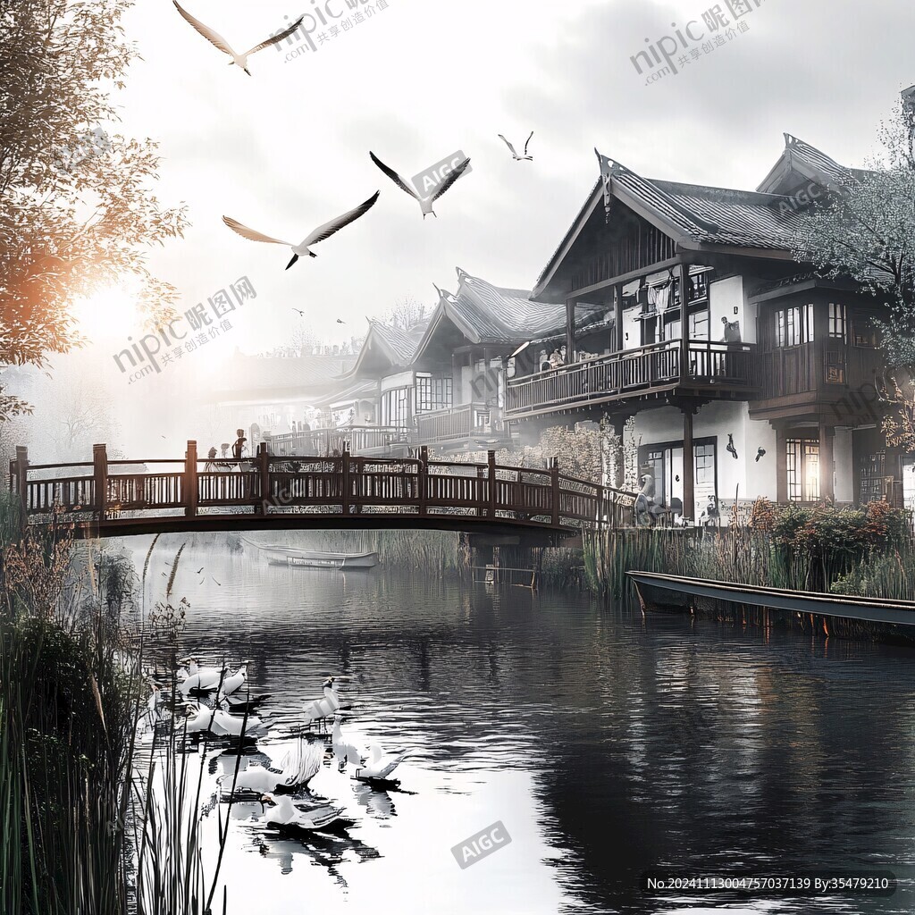 唯美浪漫江南水鄉(xiāng)風(fēng)情