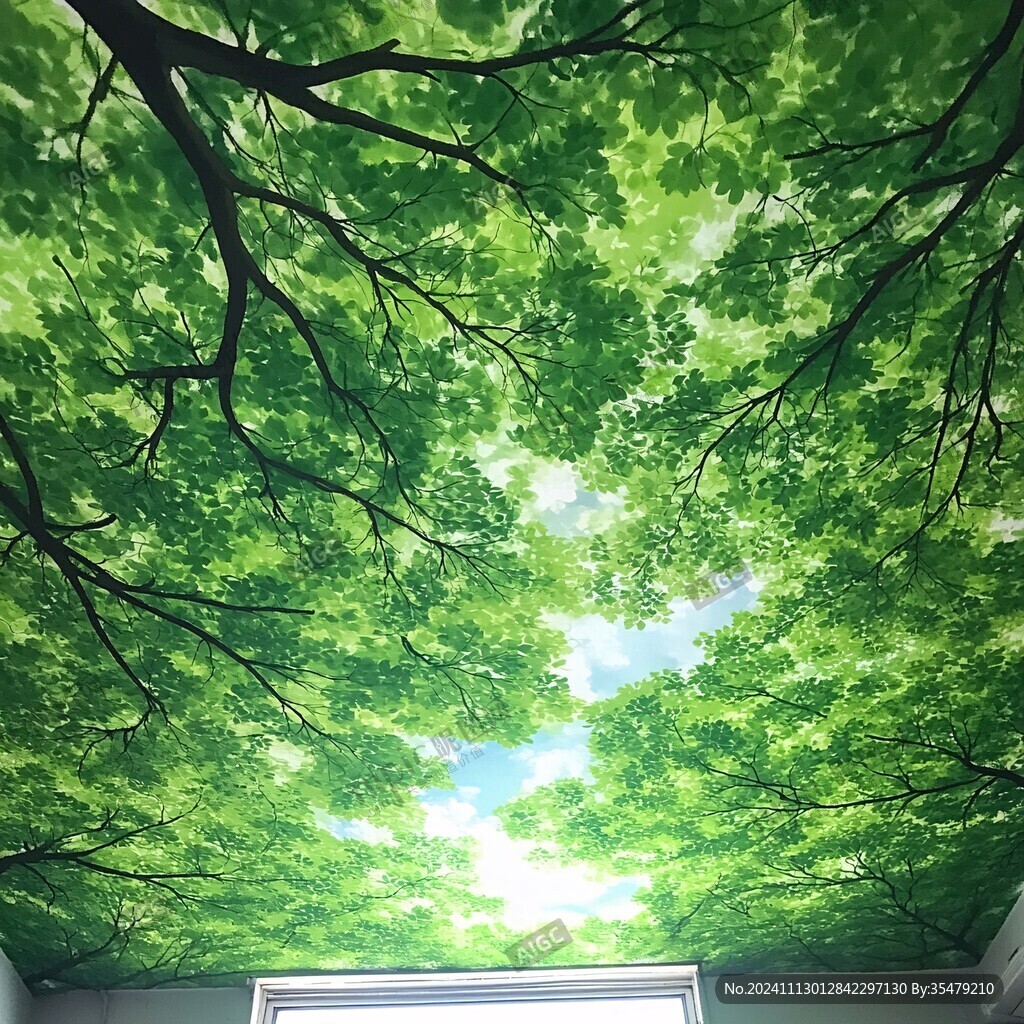 森林天花軟膜
