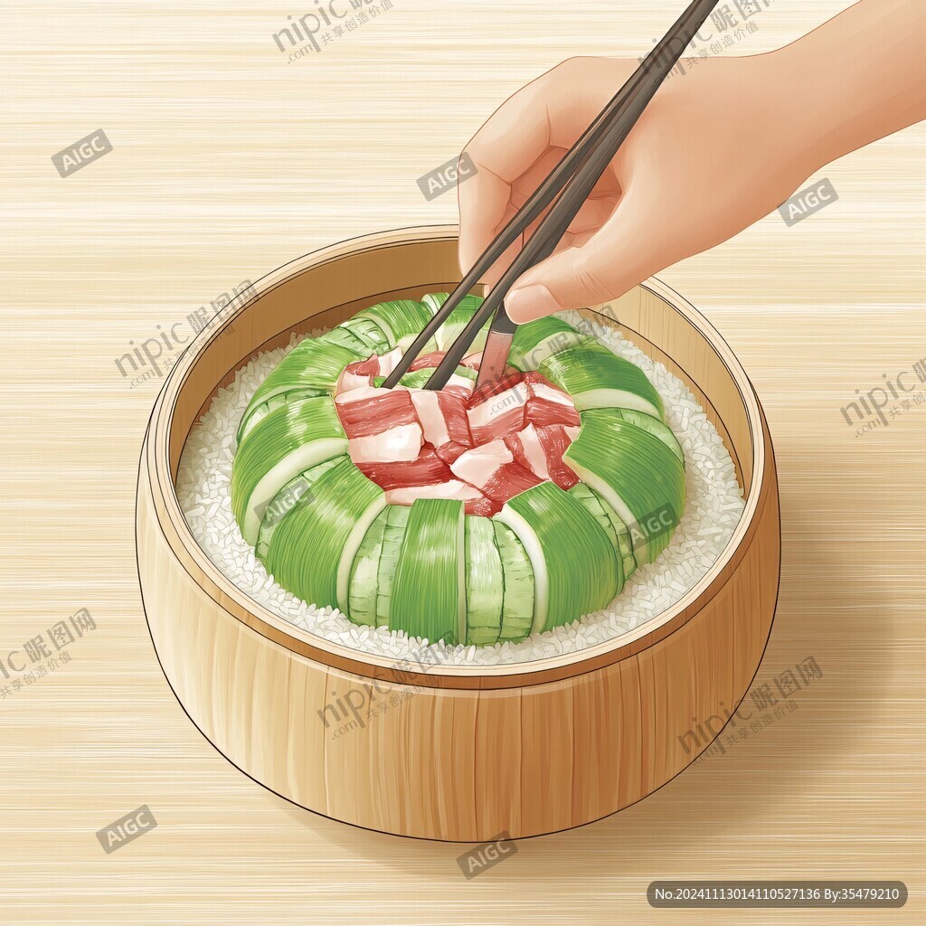 皮蛋制作插畫