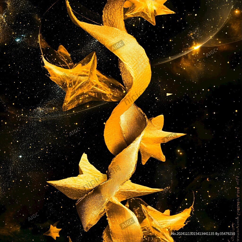 絲帶星星燈