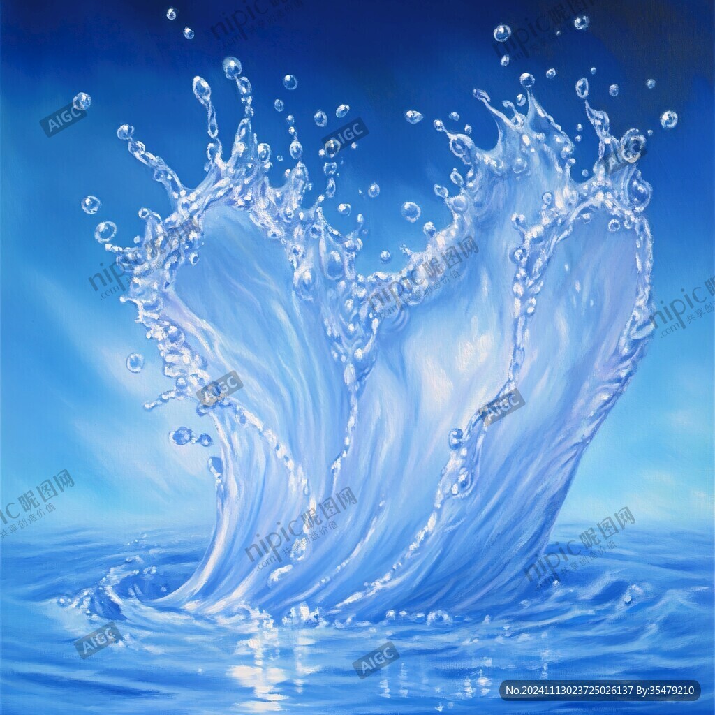 水花模板下載