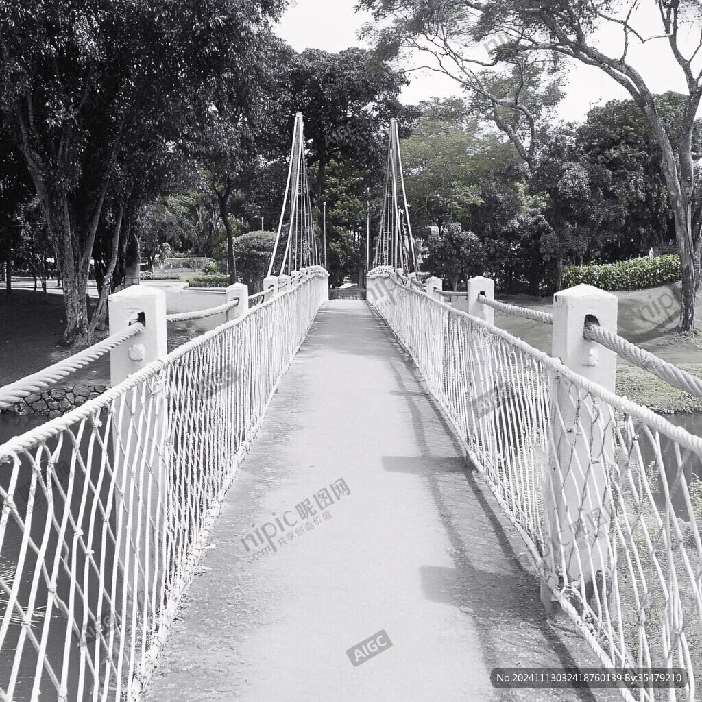 公園藝術橋面