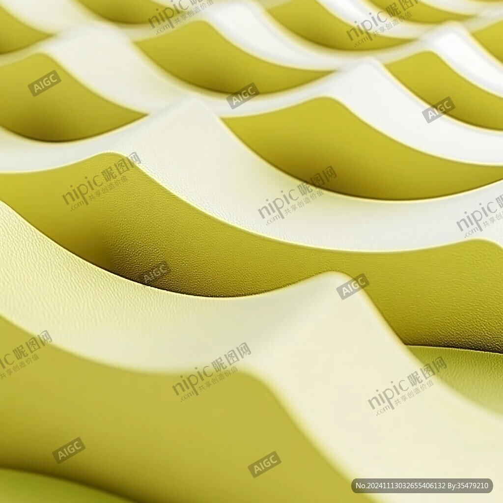 3d立體起伏波浪