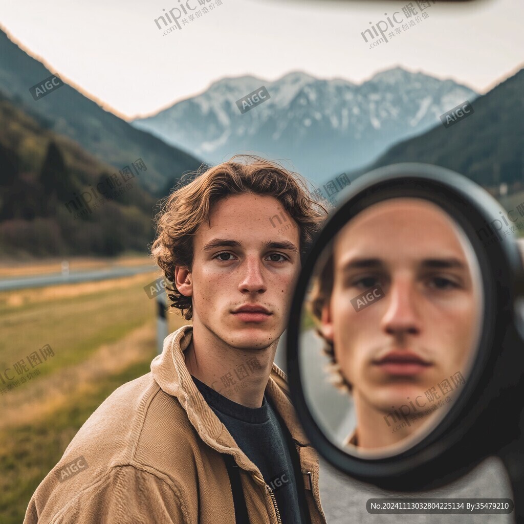 鏡中的景色