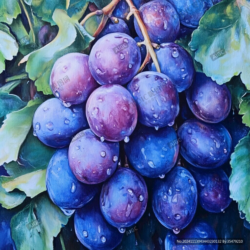 西梅高清插畫