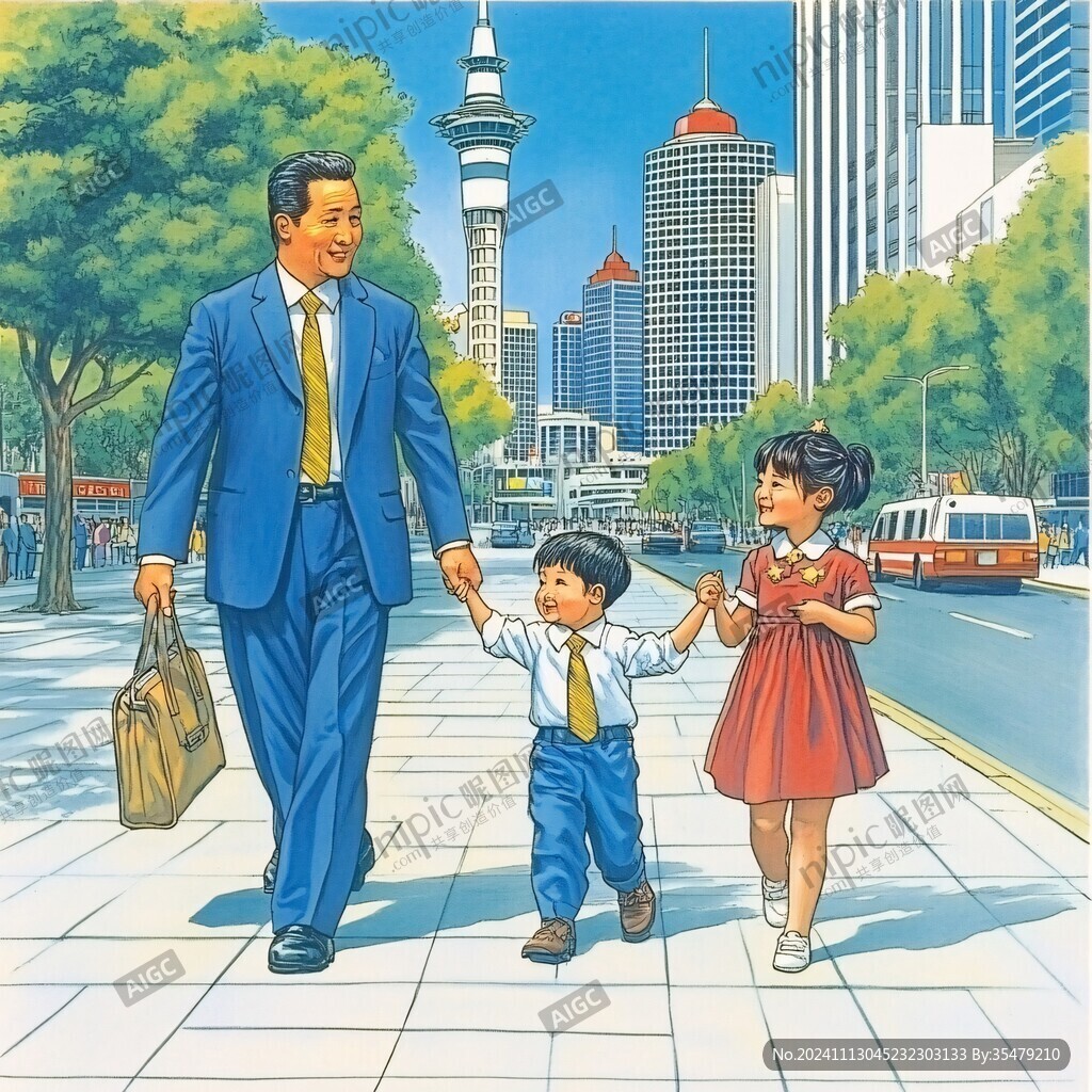 八十年代城市家庭場景