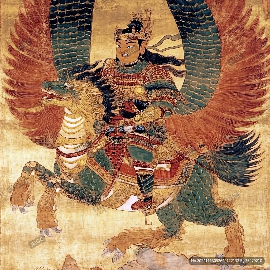大鵬金翅鳥像