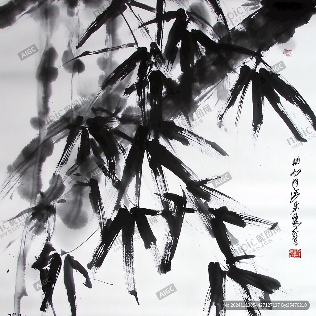 雨后新篁圖