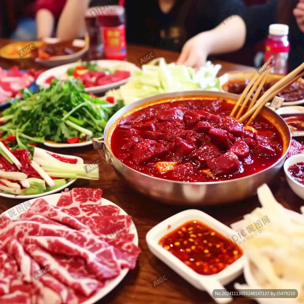 火鍋合照