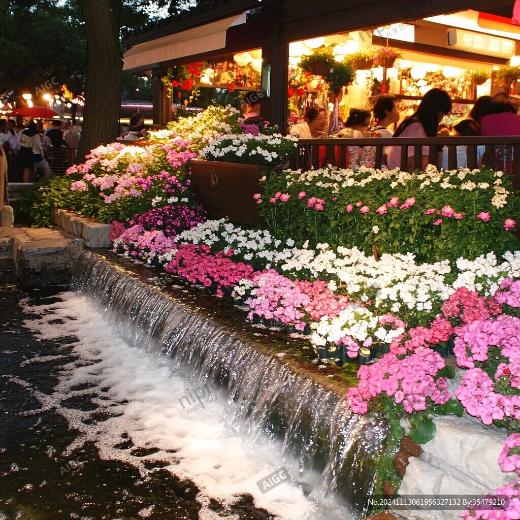 水上花市