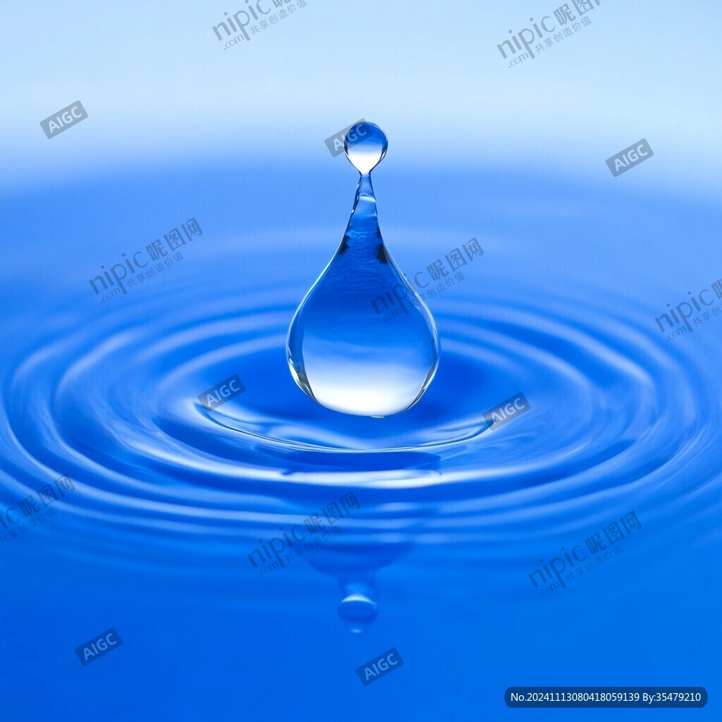 水滴在水面上的物理