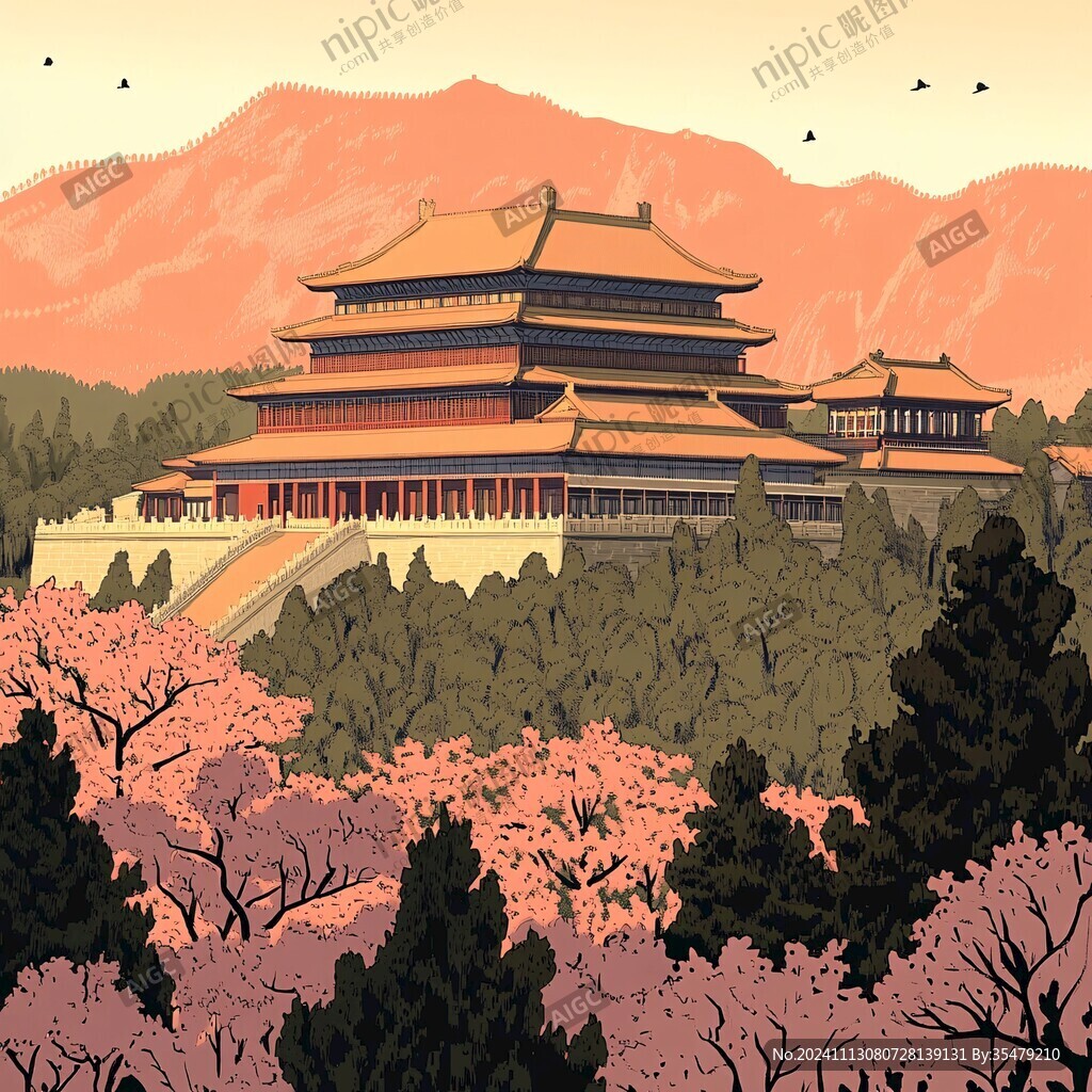 太廟插畫