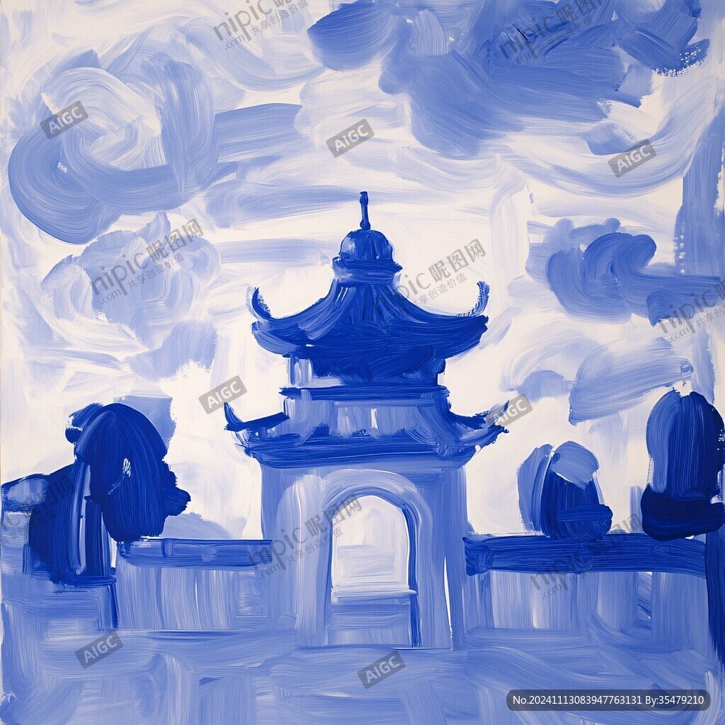 天一閣插畫